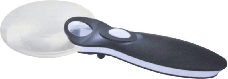 Sukot 90 mm magnifying Lens 8D Magnification Magnifier Glass  (Black)