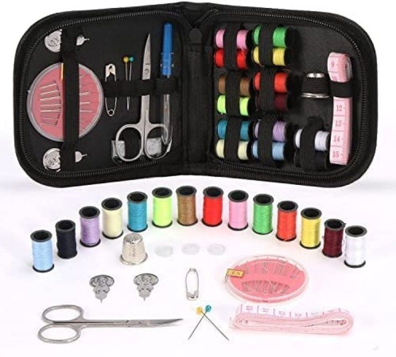TREXEE Travel Mini Sewing Kit Sewing Box for Hand Sewing Repair Kit for Traveler Sewing Kit