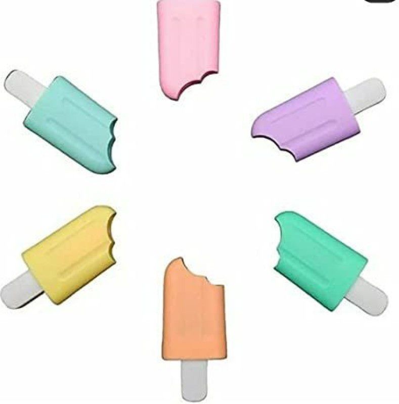 Tera13 (pack of 1) ice cream shape highlighters / highlighter for kids / highlighter / multicolor  (Set of 1, Multicolor)