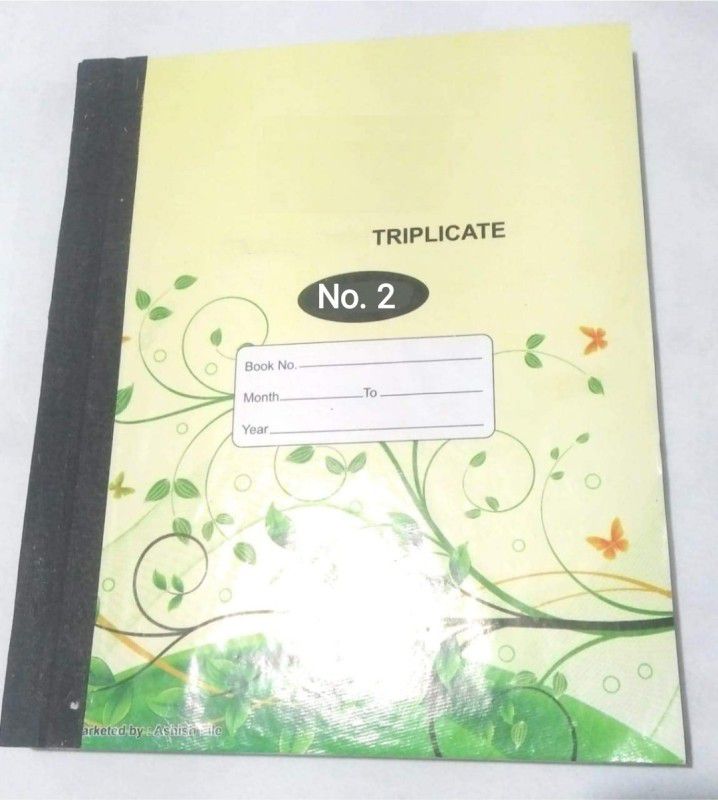 R K SALES Triplicate Book Triplicate Book No. 2, Pack of 3 Books 3-Part Triplicate book, Copy Size  (1 Sets)