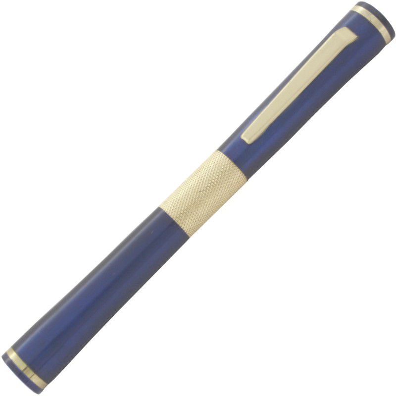 K K CROSI Premium Quality Metal Pen with Black Body Colour for Gifts and Promotions Ball Pen  (Blue Ink)