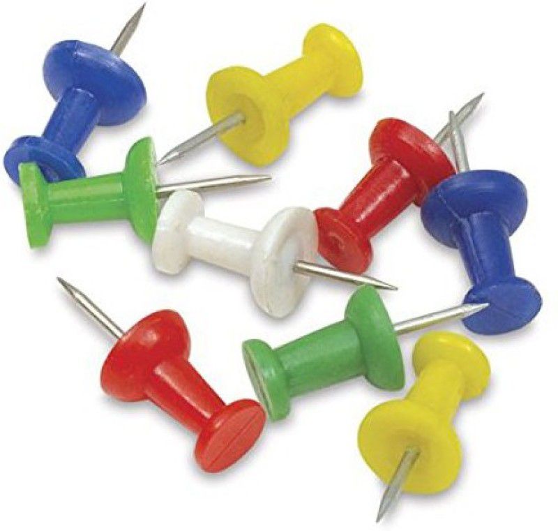 BanteyBanatey Thumb Pin, Push Pins  (Set Of 100, Multicolor)