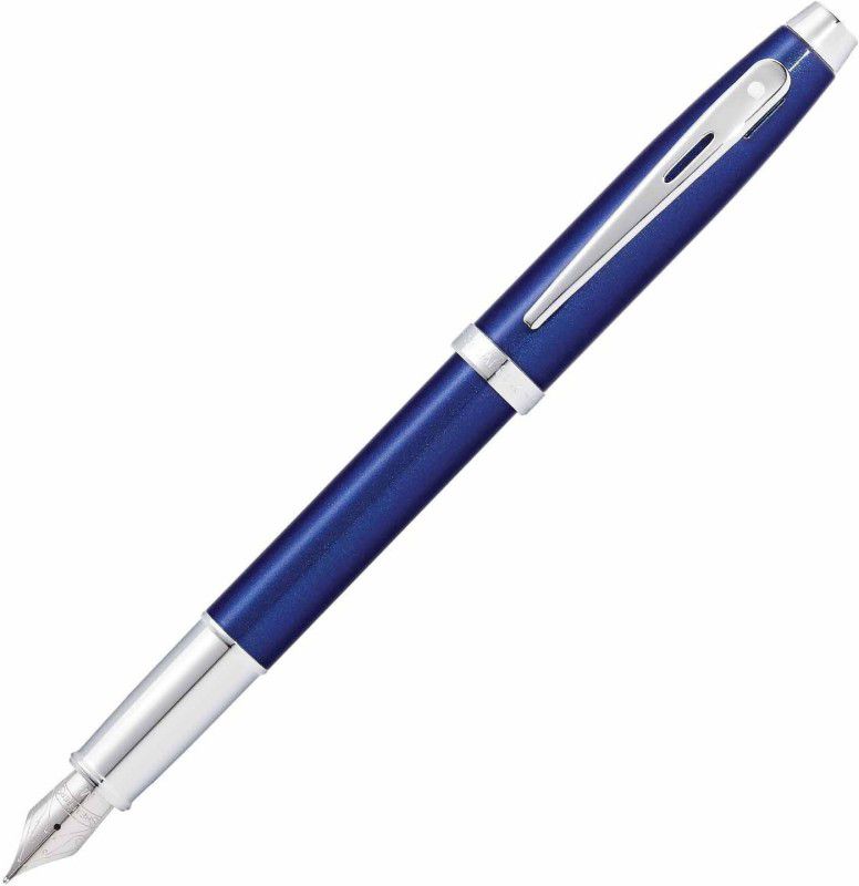 SHEAFFER Gift 100 A 9339Glossy Blue Lacquer Medium Fountain Pen  (Blue and Black)