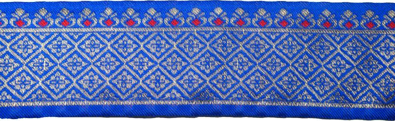 ROSHWANA Women's Saree Lehenga Border Lace Reel Self Design Jacquard Woven 9 Meter Lace Reel  (Pack of 1)