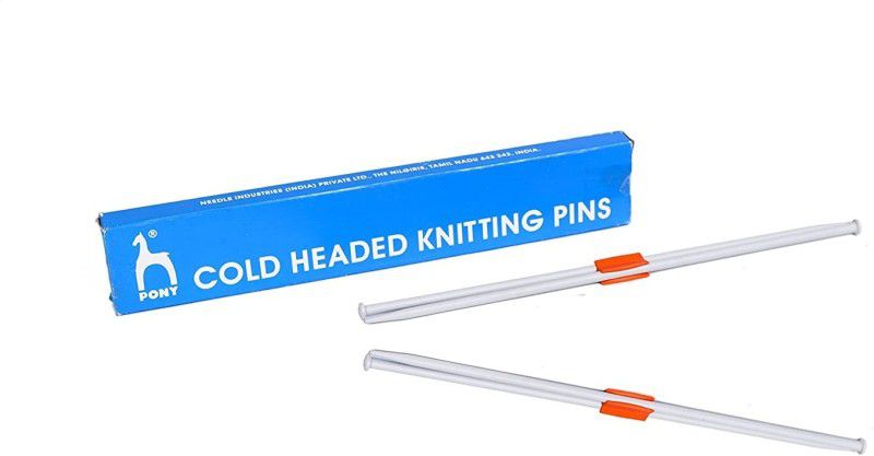 Pony Single-pointed, premium quality, Knitting pins Knitting Pin  (Pack of 4)