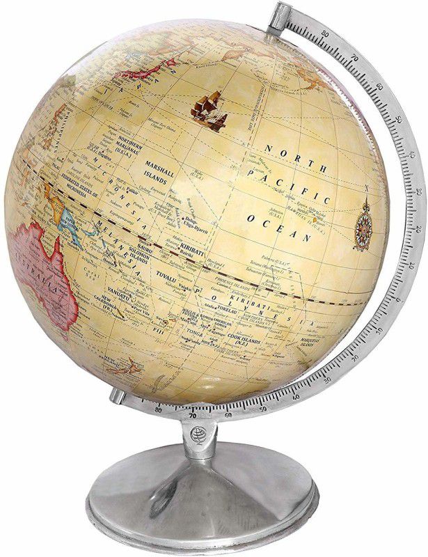 Excel Globes Antique Big Size Political Globe Antique World Globe  (Big Yellow)