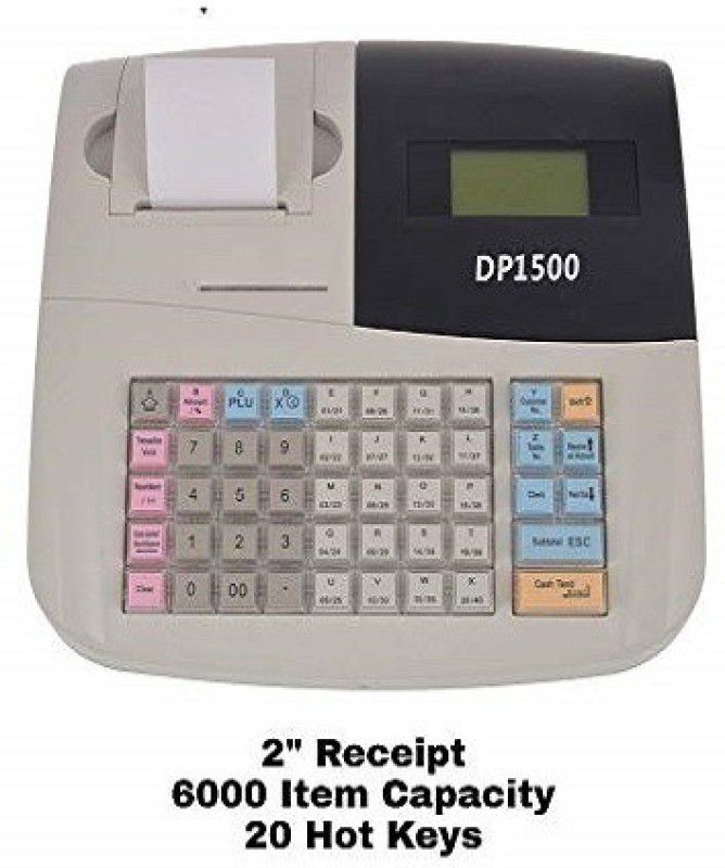 Security Store GST Ready Billing Machine for Restaurants,Food outlets, Garment Shops, Sweet Shops, Ice Cream parlors and All Types of Retail outlets. Hand-held Cash Register  (LED Screen)