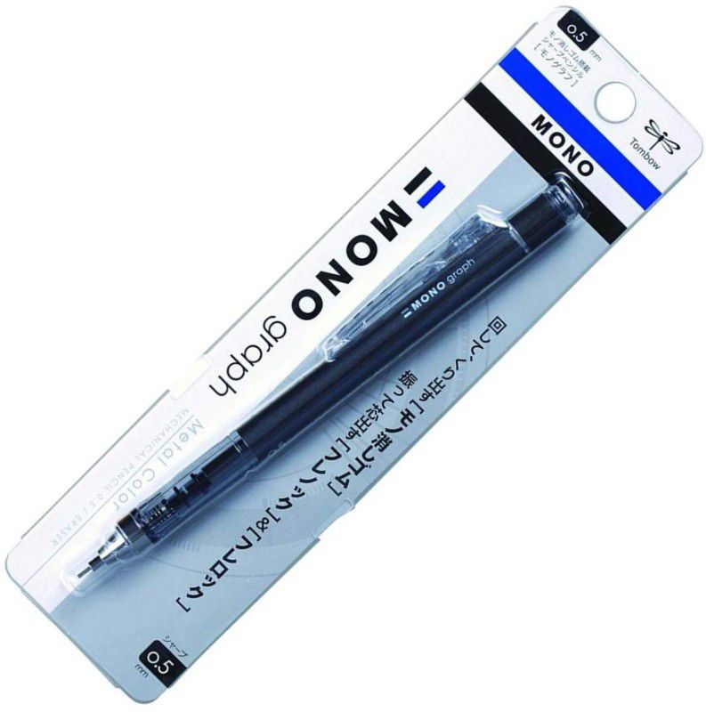 Tombow Monograph 0.5mm, Gunmetal (DPA-132I) Pencil  (Pack of 1)