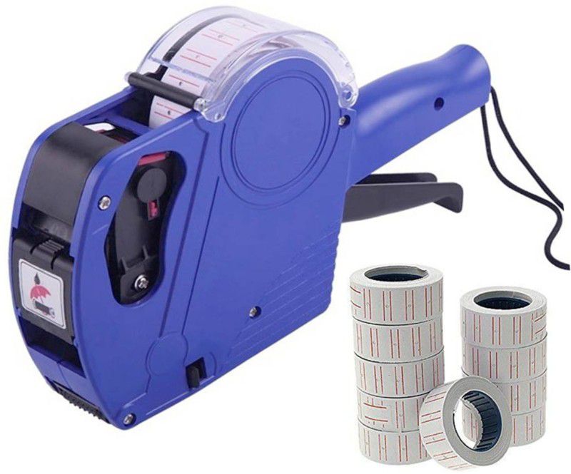 SHOP93 STORE Price Labeler MX-5500 Printing Rate printer Label Gun 8 Digits With 10 Rolls Label Stamping Machine  (Manual)