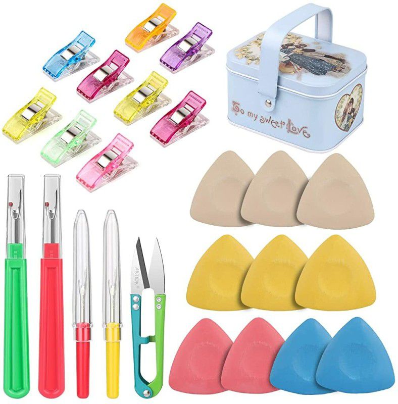 HASTHIP Professional Sewing Tool Kit with Box Sewing Kit