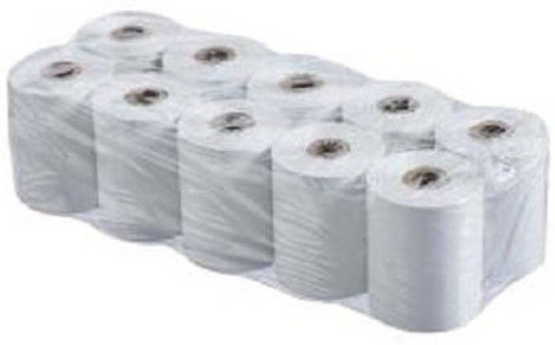 youtech THERMAL PLAIN 58MM15MTR Thermal Paper ROLL Pack of 10 Pcs Thermal Cash Register Paper  (58 mm x 15 mm)