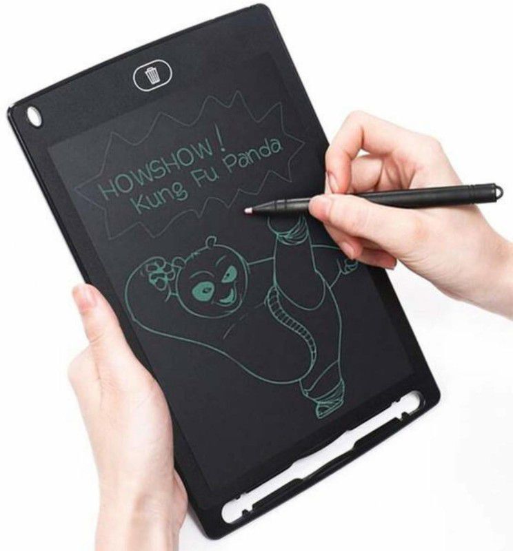 DING-DONG LCD Writing Tablet 8.5 Inch Screen for Kids | Drawing Tablet | Metal Nib Sketch Pens  (Set of 1, Multicolor)