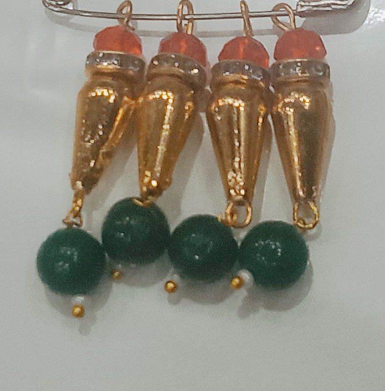 Geinesy 503 Golden red green Beads  (50 g)