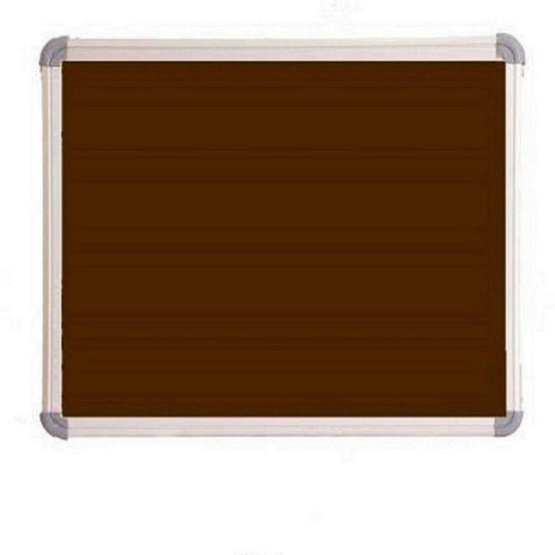 Naygt Notice boards Soft Foam Premium Material Notice Pin-up Board/Soft Board/Soft Foam Board/Pin-up Display Board for Home, Office and School boards Pinup boards Brown 2*3ft Notice Board Bulletin Board  (Brown)