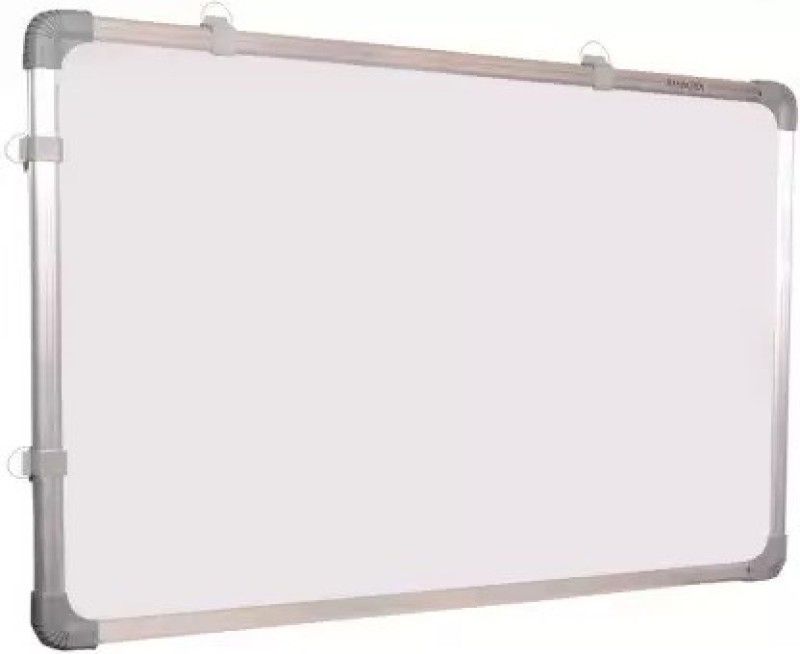 RIYAGYA 1 pcs whiteboard +2 pcs plastic duster +2 pcs whiteboard marker (Pack of 5 pcs) White board  (60 cm x 45 cm)