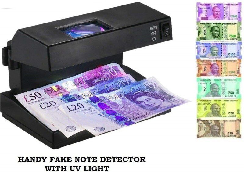 SWAGGERS MG, UV Fake Note Detector/ Currency Detector Handheld Counterfeit Currency Detector Handheld Counterfeit Currency Detector  (MG, MT, UV)