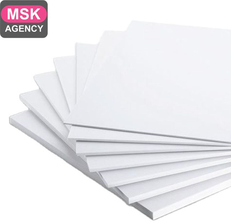 MSK MSK Form Board Unruled A4 250 gsm, 350 gsm A4 paper  (Set of 1, White)