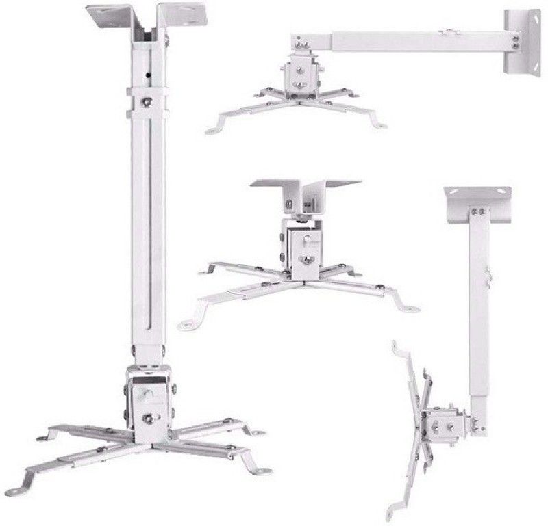 techut 1ft to 2ft Wall Mount/ Ceiling Mount (Iron) Projector Stand  (Maximum Load Capacity 25 kg)
