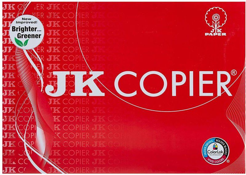 JK Copier Unruled A4 75 gsm A4 paper  (Set of 1, White)