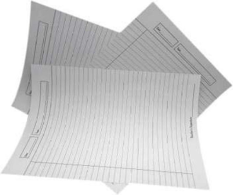 SHARMA BUSINESS BOTH SIDE RULED BOTH SIDE A4 100 gsm Project Paper  (Set of 3, White)