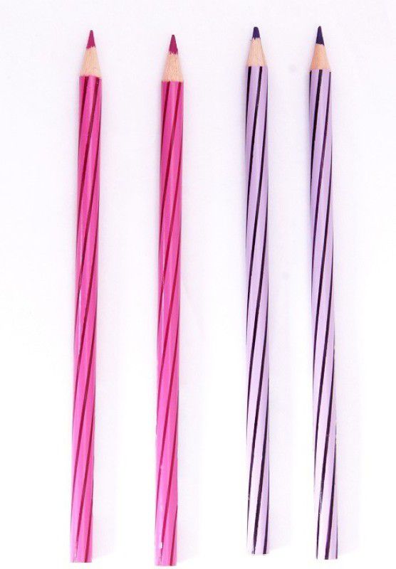 STAEDTLER Colour Pencils Cone Shaped Color Pencils  (Set of 4, Pink, Violet)