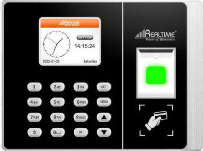 Realtime RS9n Time & Attendance  (Fingerprint, Card, Password)