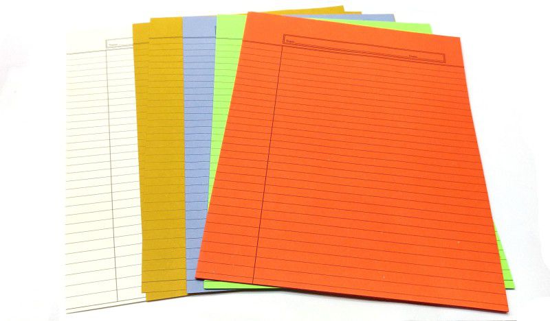 Teeshubh A4 practical paper Both Side Ruled A4 100 gsm Multipurpose Paper  (Set of 1, Multicolor)