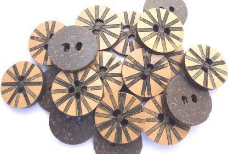 greengrow Coconut Shell 2 Holes Round Buttons for Sewing, Craft and Embroidery (20 Pieces, 2 CM, 20 mm) Coconut Shell Buttons Coconut Shell Buttons  (Pack of 20)