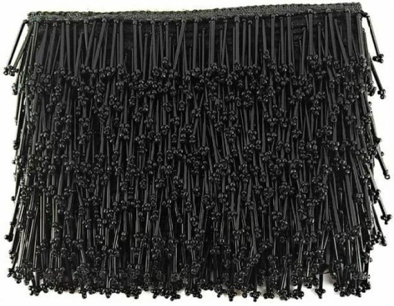 DIARA black katdana lace with beautiful design pack of 9mtr used in saree border etc Lace Reel  (Pack of 1)