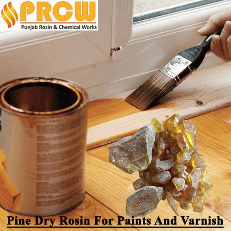 Punjab Rosin Pine Dry Rosin For High Softening Point| Outstanding Oil Solubility And Solubility| Not Easily Become Yellow|Low Viscosity-250 Gm Matte Varnish  (250 ml)