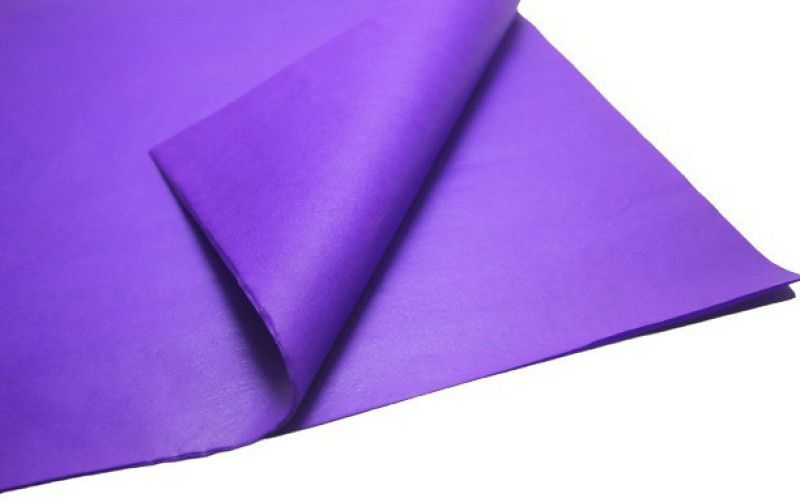 tiny box factory Violet Paper Unruled 20*30 inches 25 gsm Multipurpose Paper  (Set of 12, Periwinkle)