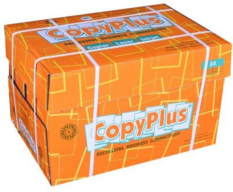 COPY PLUS Super Series Unruled A4 78 gsm A4 paper  (Set of 1, Orange)