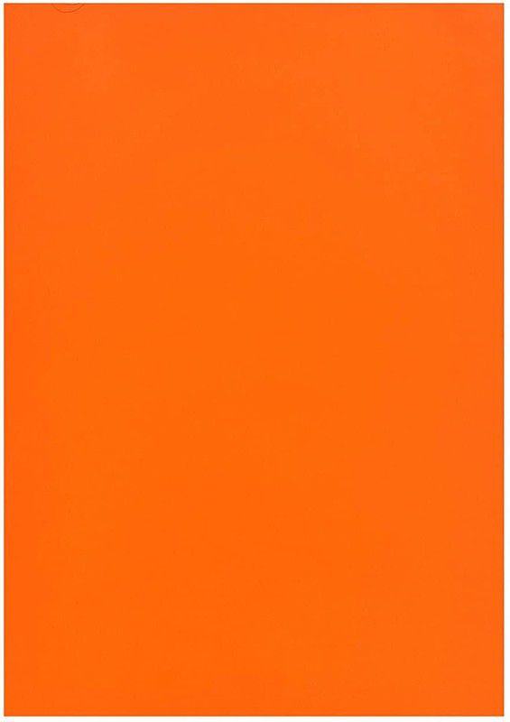 SHARMA BUSINESS COLOR PAPER UNRULLED A4 100 gsm Coloured Paper  (Set of 1, Orange)