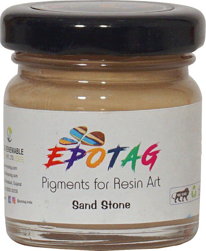 Epotag Sand Stone Color Pigment 50g Resin Art Medium  (50 ml)