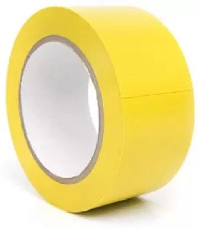 MINSALES™ Vinyl Adhesive Floor Marking 2inch Tape For Hospital (2 Inch x 30 Meter)(Yellow) Drafting Tape  (2 mm x 30 cm)