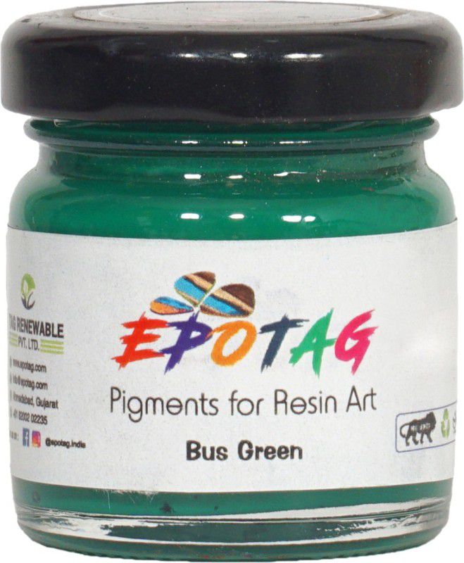 Epotag Art Resin Pigment - Bus Green- 50g Resin Art Medium  (50 ml)
