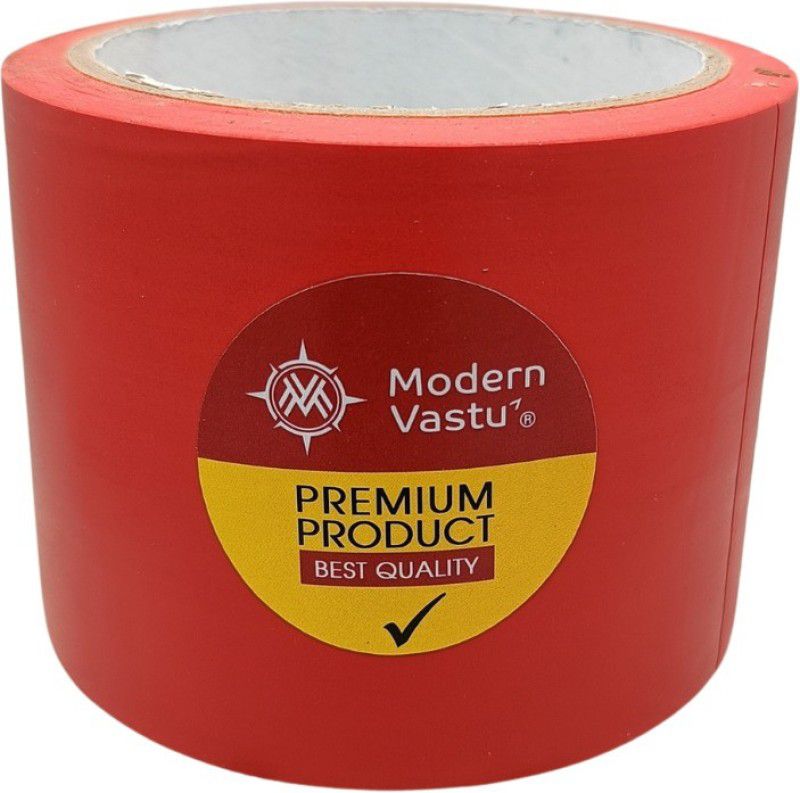 ModernVastu Remedies Vastu Color Tape Red Size 3" Inch/76mm, 20 Meter Drafting Tape  (3 inch x 20 m)