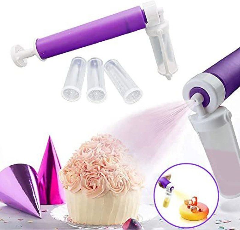 Bake N Crush Shimmer Pump For Cake Decoration, Glitter Spray Airbrush