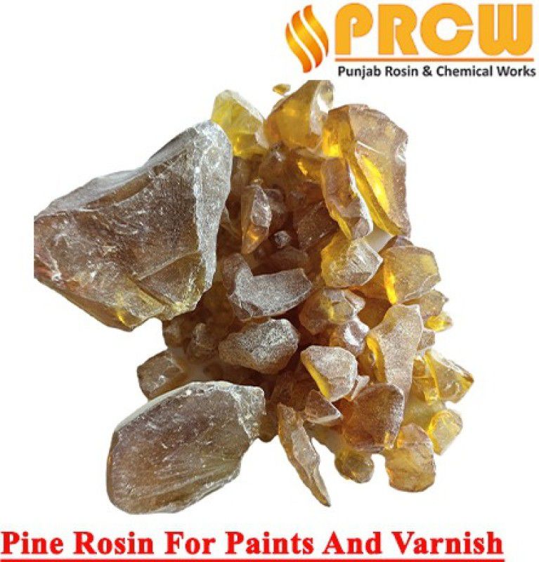 Punjab Rosin Pine Rosin For Good Oil Solubility | Solvent Solubility And Water Resistance | Light Colour | High Brightness | Good Transparency | Good Solubility | Low Viscosity-100 Gm Gloss Varnish  (100 ml)