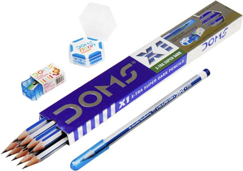 DOMS X-TRA Super Dark Pencil  (Pack of 100)