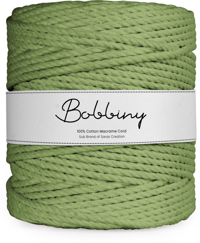 Bobbiny Birch green Thread  (100 m Pack of1)