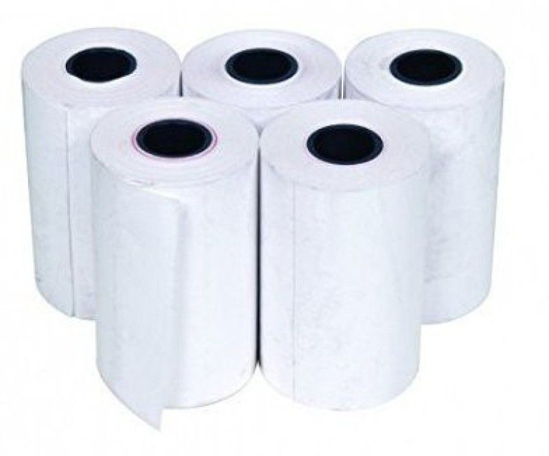 ENERGY PR01 plain paper 57mm 55 gsm Thermal Paper  (Set of 25, White)