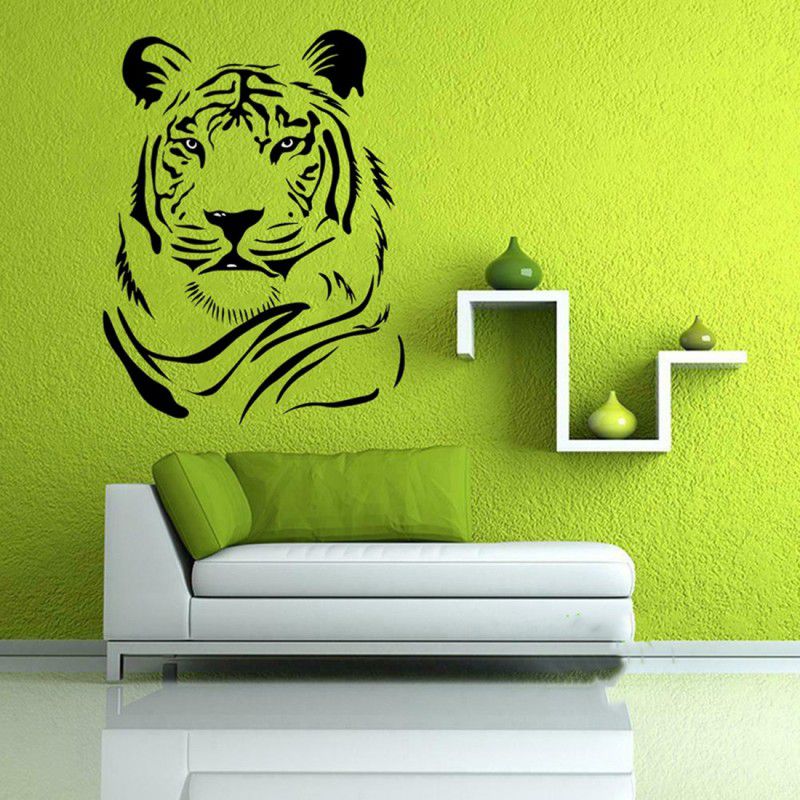 Nice Decor Tiger Pattern DIY Reusable Wall Painting Stencil for Home / Offices and wall decoration Stencil Stencil  (Pack of 1, Tiger Pattern)