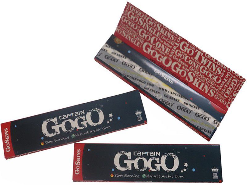 TANISHKA EXPORT Premium King Size Bleached Slow Burning Gogo Paper Unruled Rectangular 13 gsm Paper Roll  (Set of 3, White)