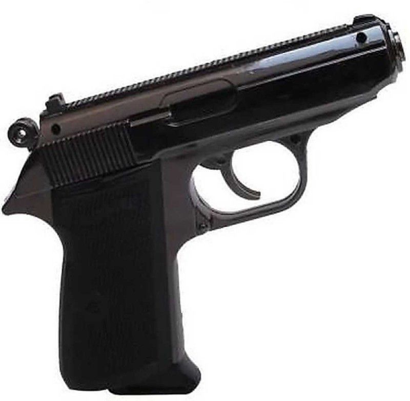 chughu HEAVY METAL 508 LOCK SYATEM GUN Refillable Windproof Cigaratte Lighter HEAVY LOCK SYSTEM GUN Pocket Lighter  (BLACK)