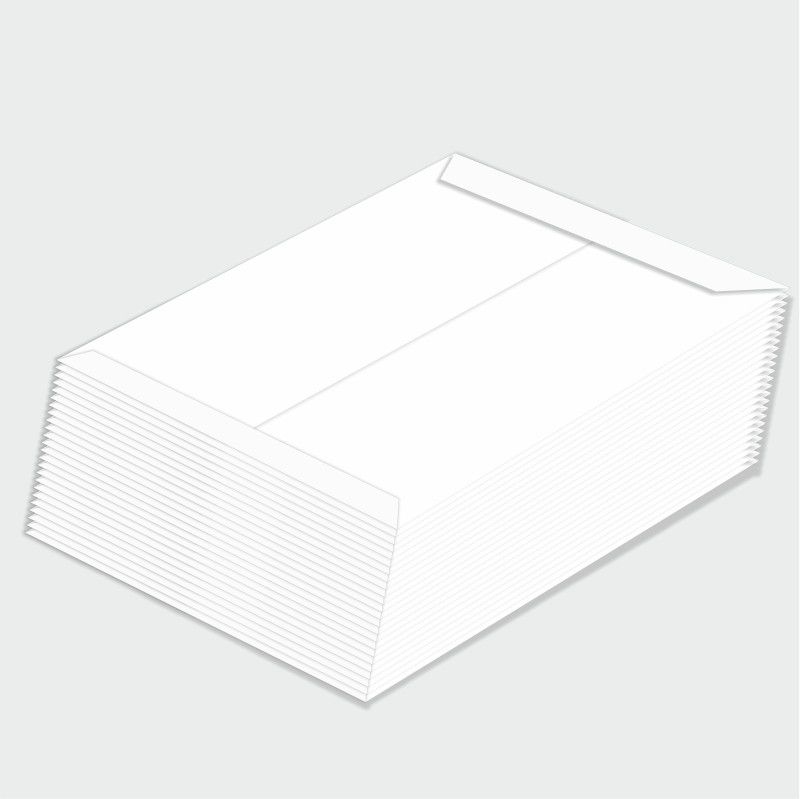 CHELNA Envlp( 9x6)_Pack 200 Envelopes  (Pack of 200 White)