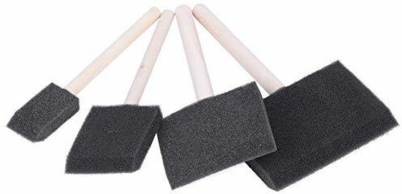 Levin Sponge Brush for Painting, Art and Craft Projects Painting Sponge Brush  (Pack of 4)