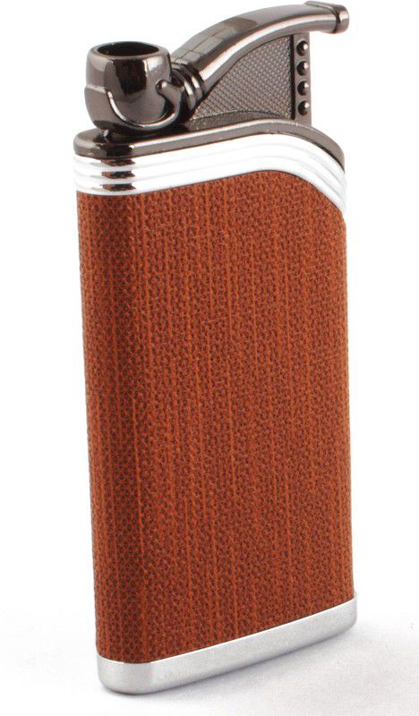 ASRAW WindProof Jet Flame pocket Lighter- Premium Textured Designed - Pocket Lighter  (Brown)