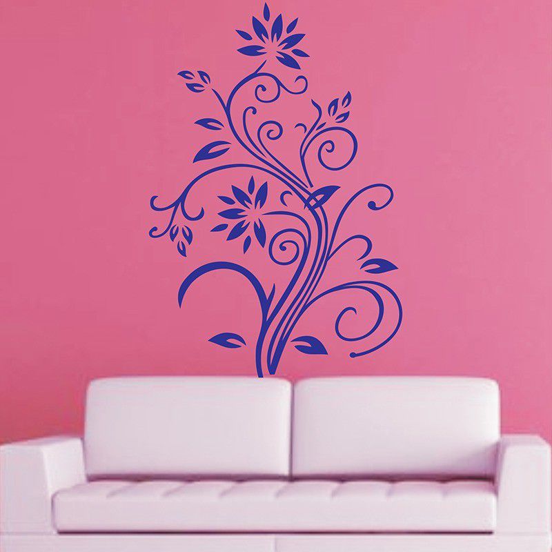 AMAZINGDECOR Size : - 16 " X 24 " Trendy Tendril Scenario Wall Stencil Reusable Wall Painting Stencil for Home / office Decoration Wall Stencil (Pack of 1 FLORAL PATTERN ) Wall stencil Stencil  (Pack of 1, FLORAL PATTERN)