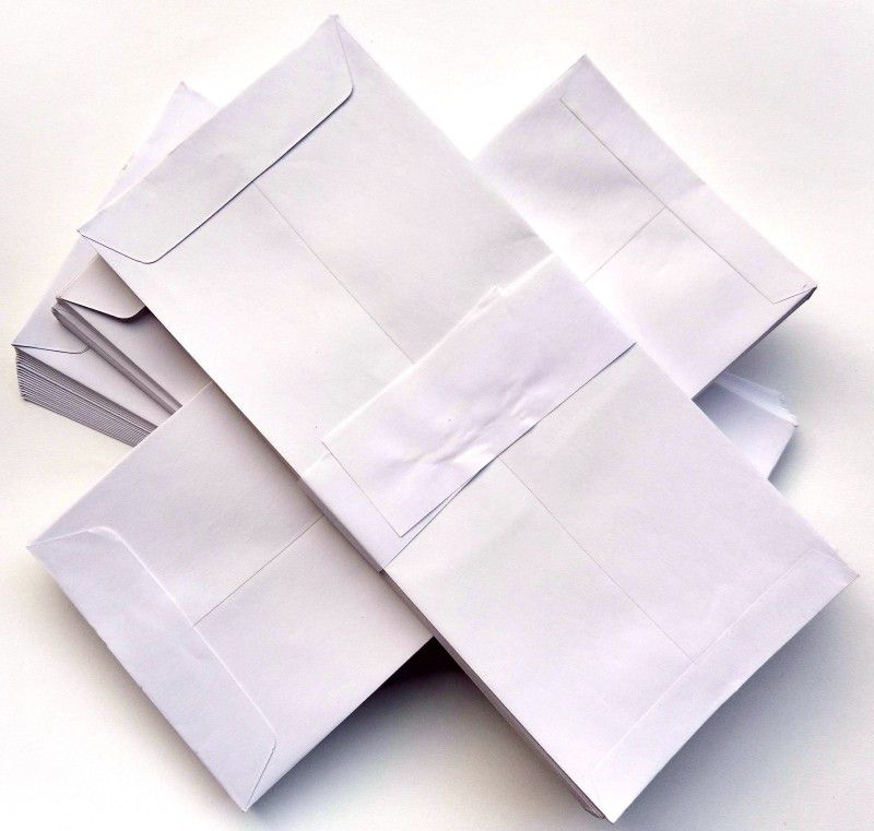 KRASHTIC Envelopes  (Pack of 100 White)